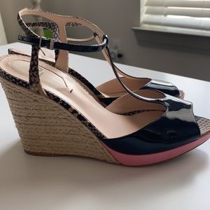 Fendi wedge espadrilles 39.5